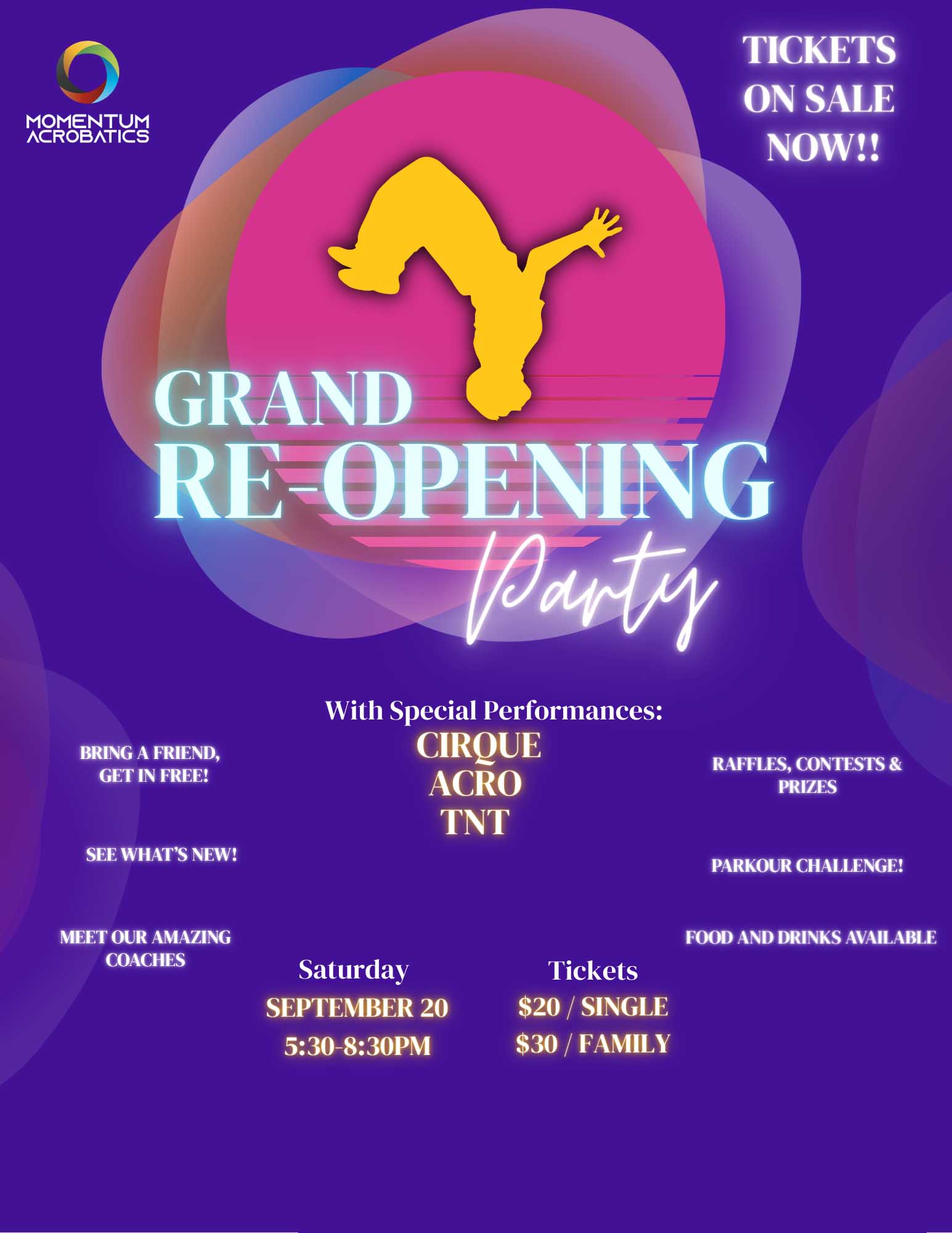 Grand Reopening Party